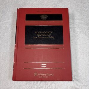 Aspen Casebook Series Environmental Regulation Law Science, Policy 7th Edition